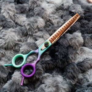 Ice Cream Cone Finishing Blending dog grooming scissors